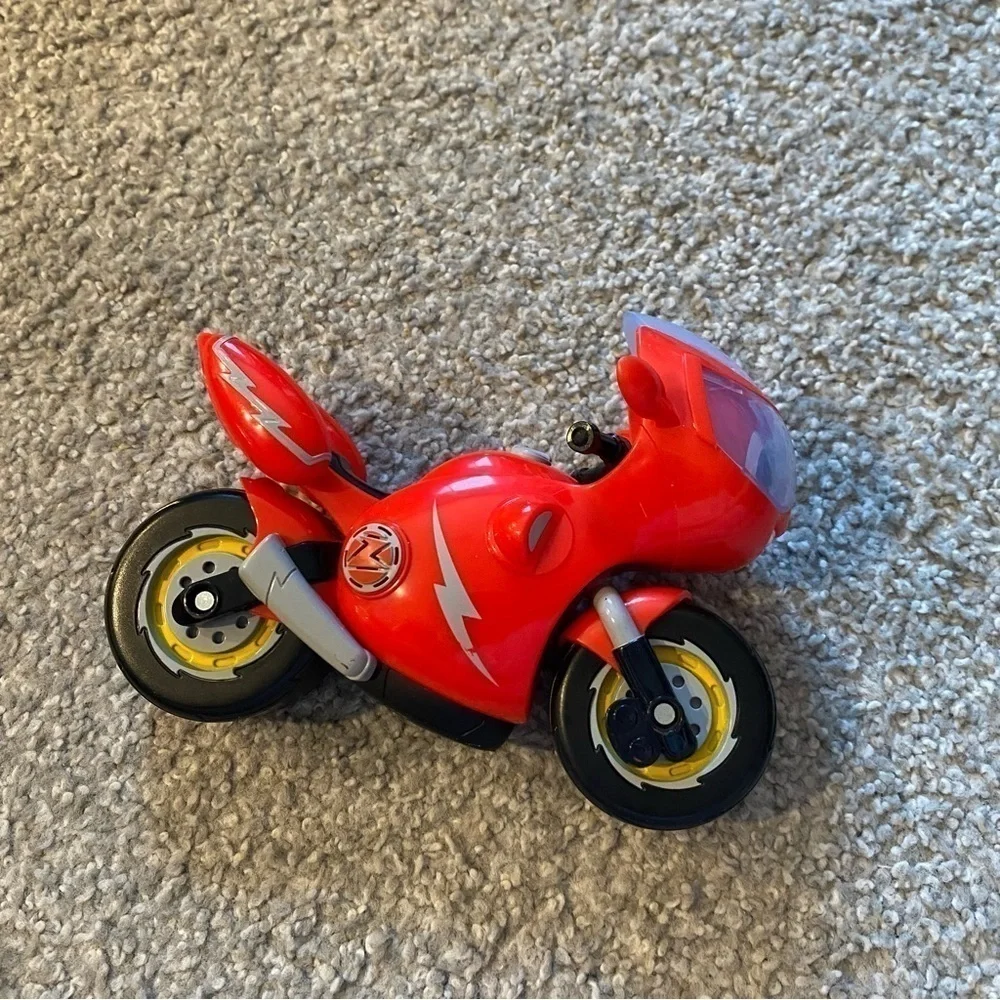 Ricky Zoom Red Motorcycle Light Up Noise Talking Kids Toy